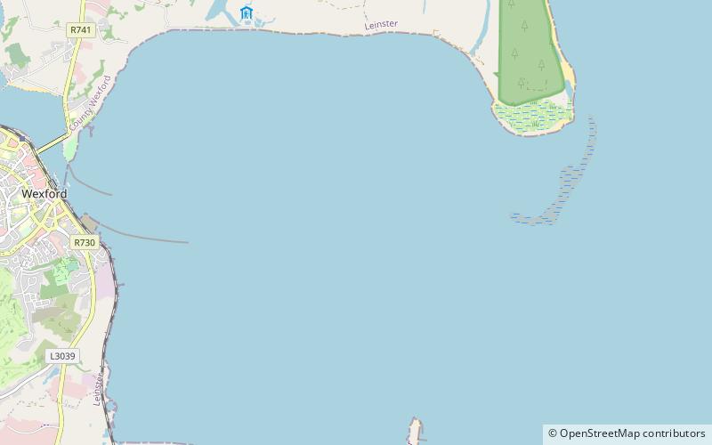 Wexford Harbour location map