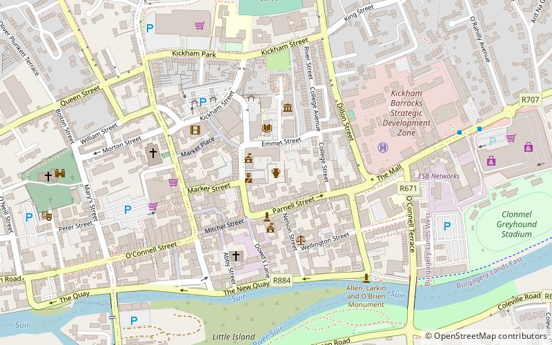 clonmel borstal location map