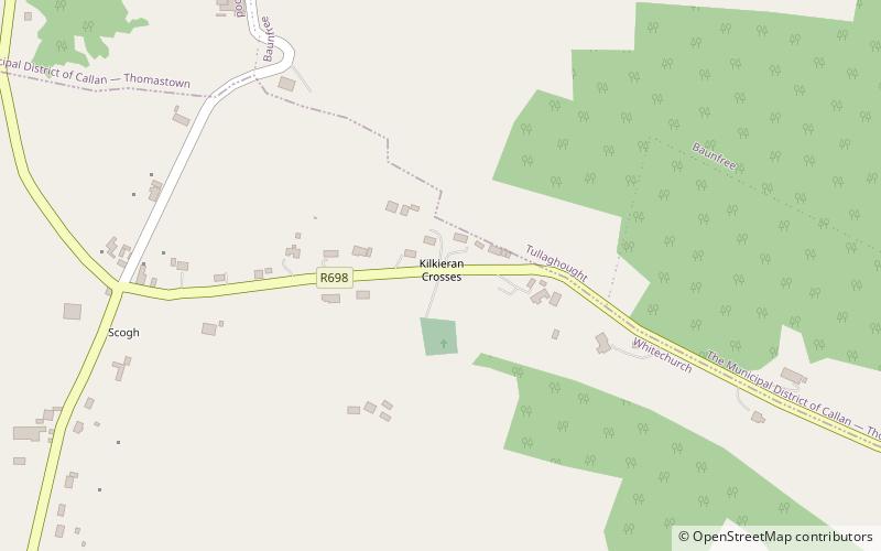 Kilkieran High Crosses location map