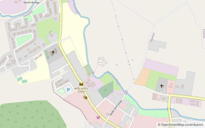 Kilmallock Abbey location map
