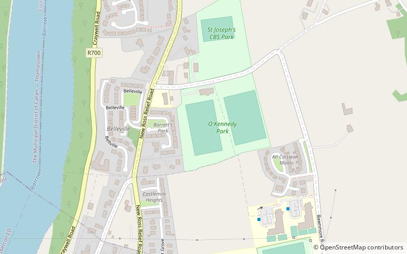 O'Kennedy Park location map