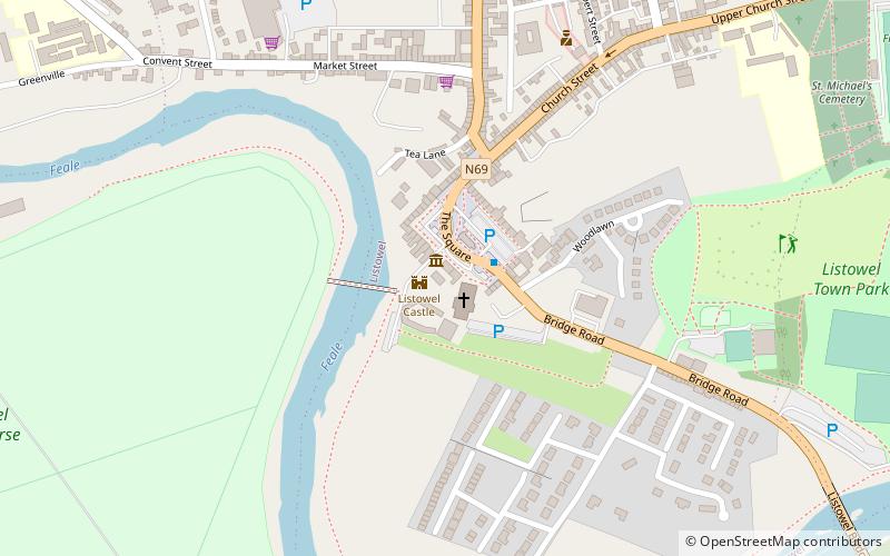 Seanchaí - Kerry Writers Museum location map