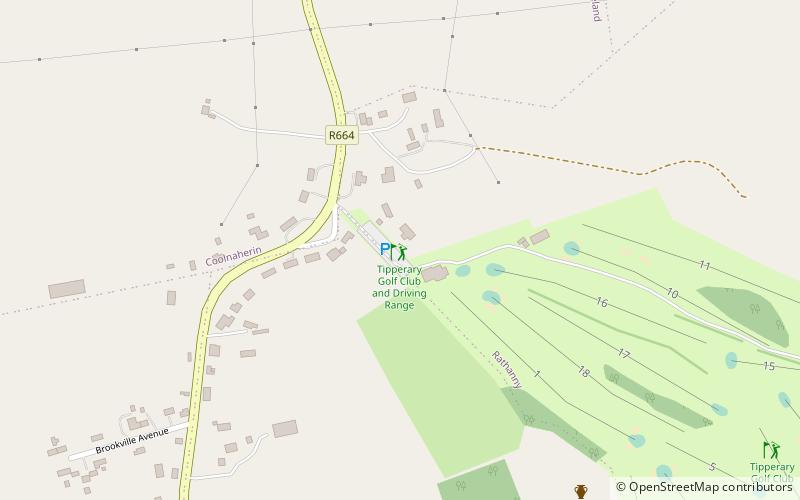 Tipperary Golf Club location map