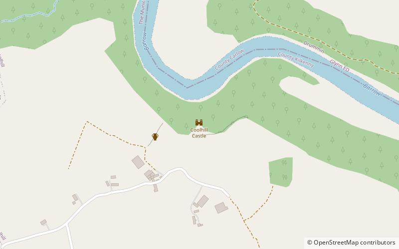 Coolhill Castle location map