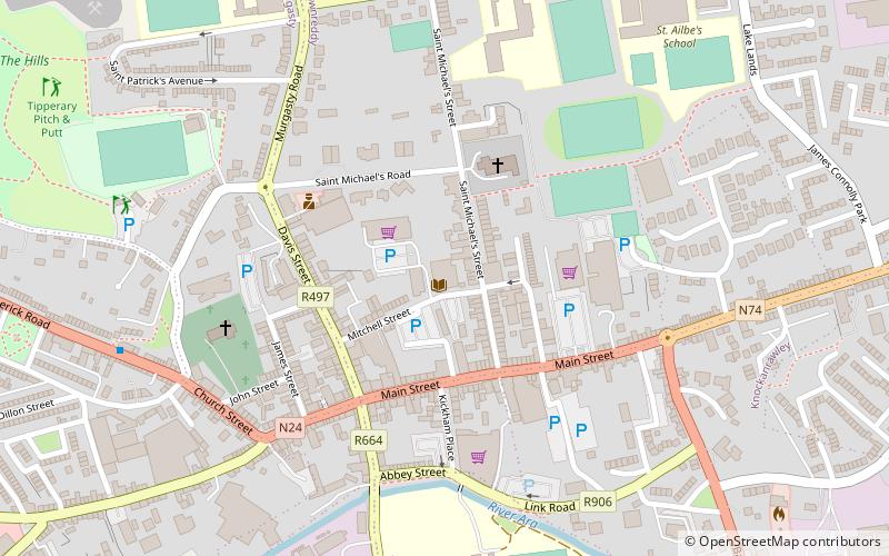 Tipperary Excel location map