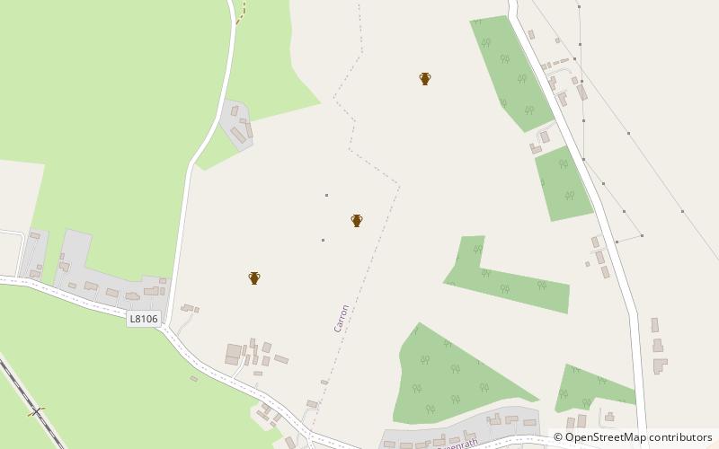 Carron fort location map