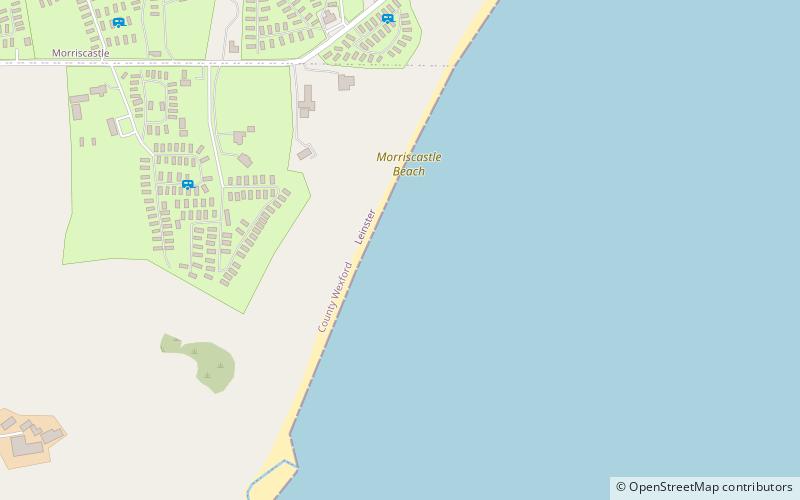 morriscastle beach kilmuckridge location map