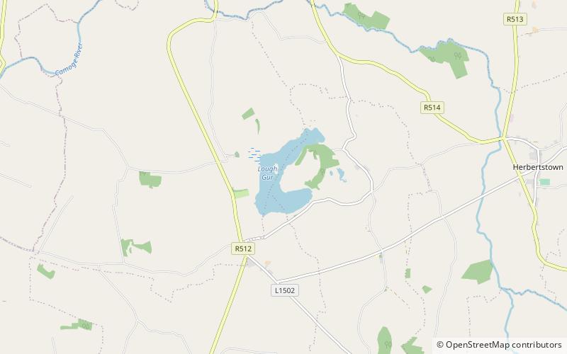 Lough Gur location map