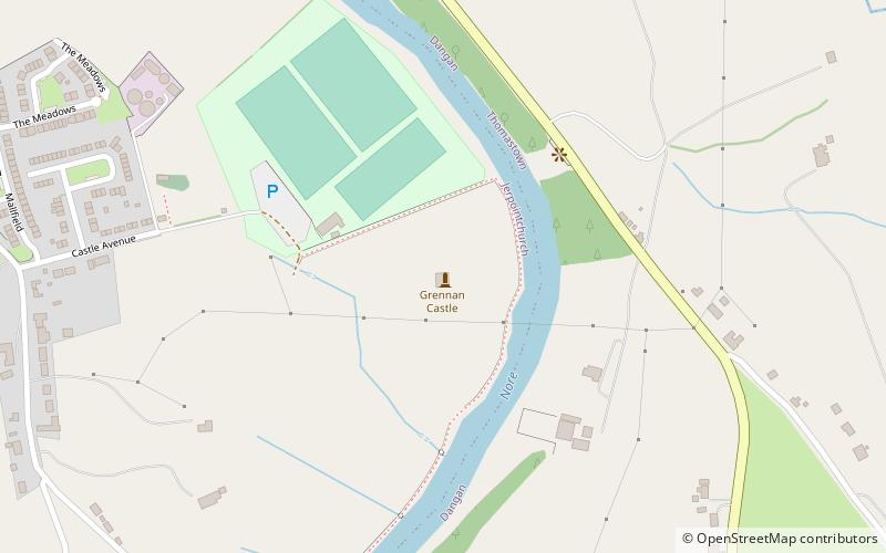 grennan castle thomastown location map