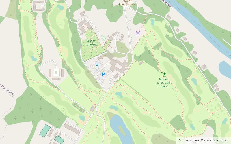 Mount Juliet Golf & Spa Hotel location map