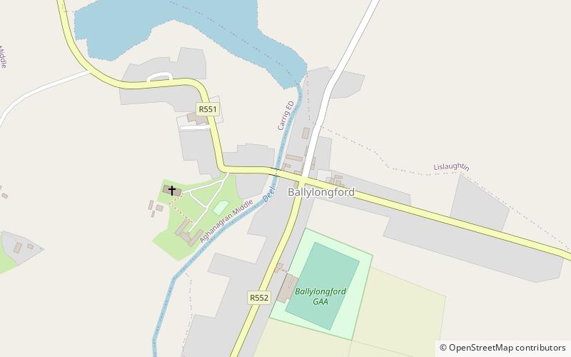 Ballylongford location map