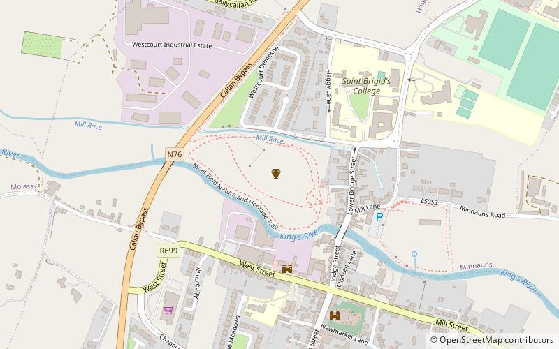 Callan Motte location map