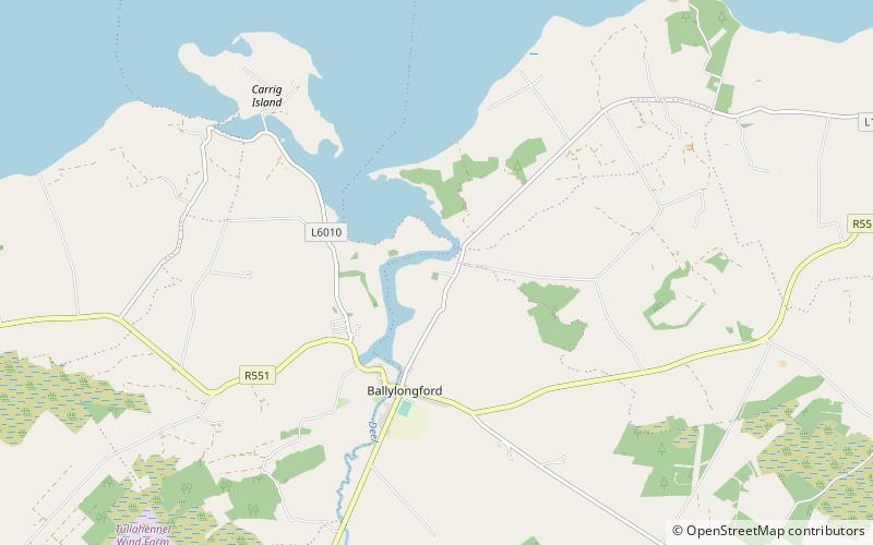 Abbaye de Lislaughtin location map