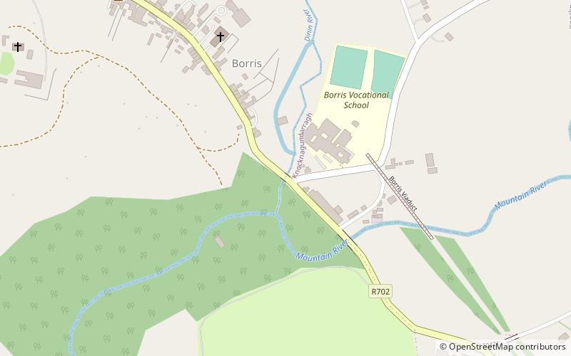 borris bridge location map