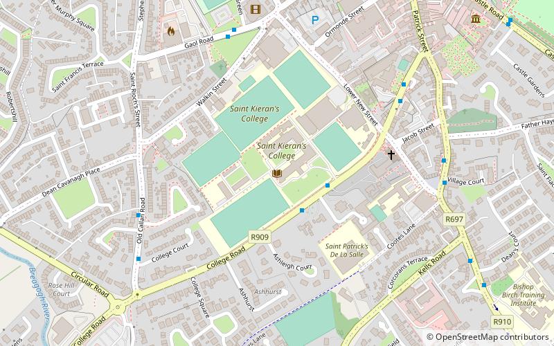 St Kieran's College location map