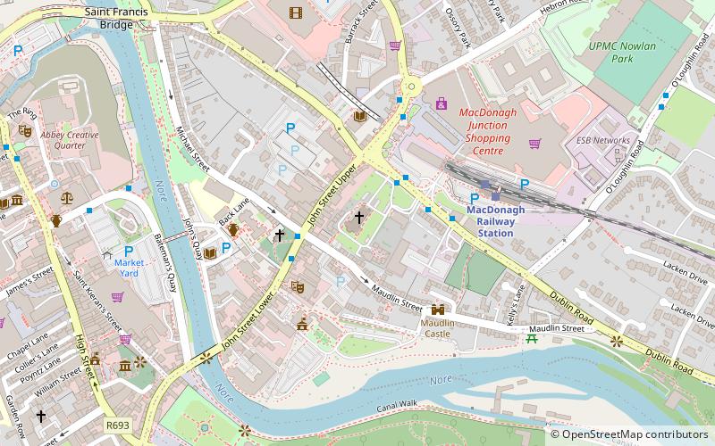 Church of Saint John the Evangelist location map