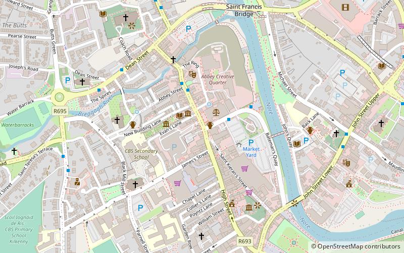 Smithwick's Experience Kilkenny location map