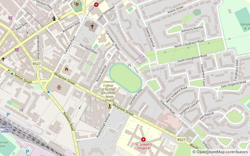 Markets Field location map