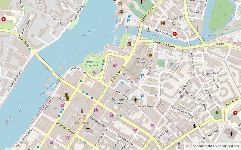 Ormston House location map