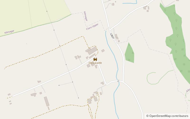 Clara Castle location map