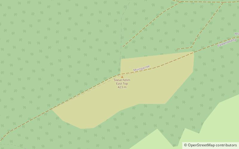 Slieve Felim Mountains location map