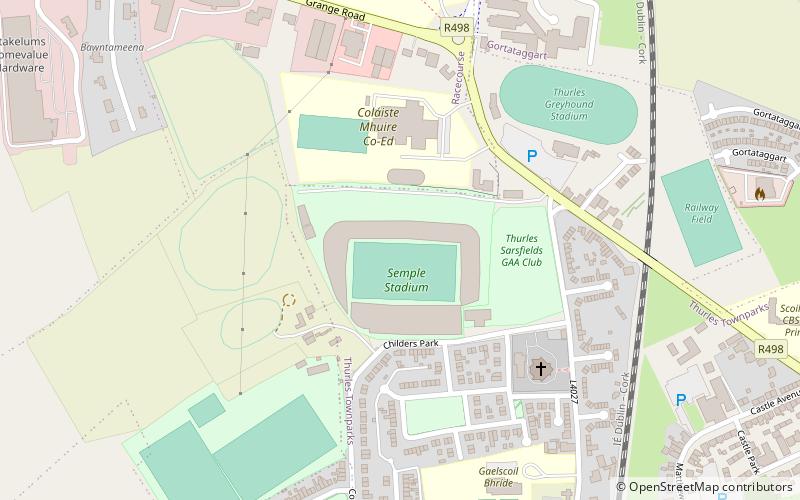 Semple Stadium location map