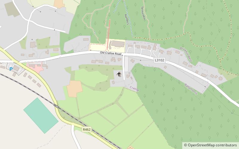 cratloe church location map