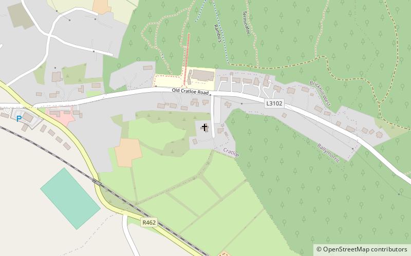 Cratloe Church location map