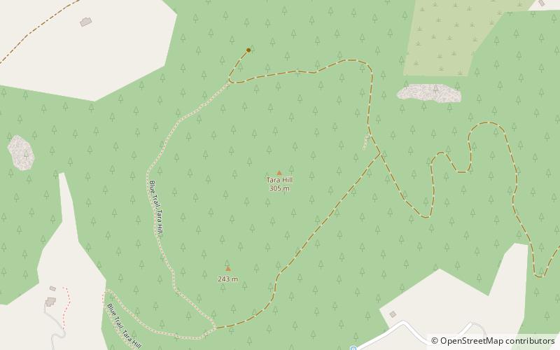 Tara Hill location map