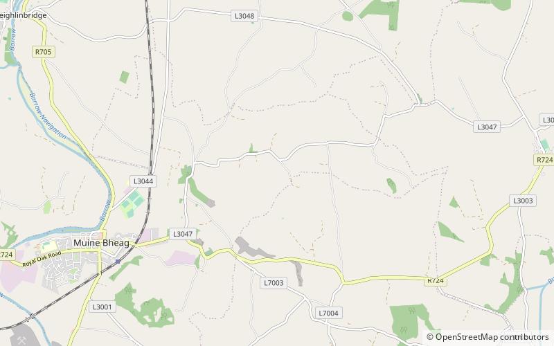 dunleckney manor muine bheag location map