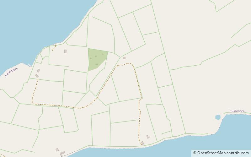 Dún Aonghasa location map