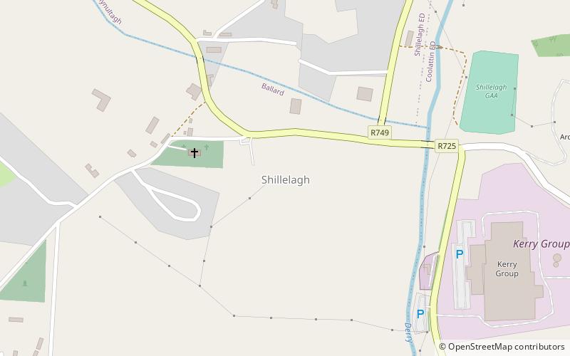Shillelagh location map