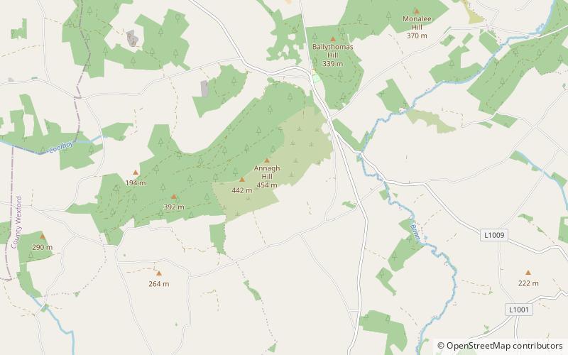 Annagh Hill location map