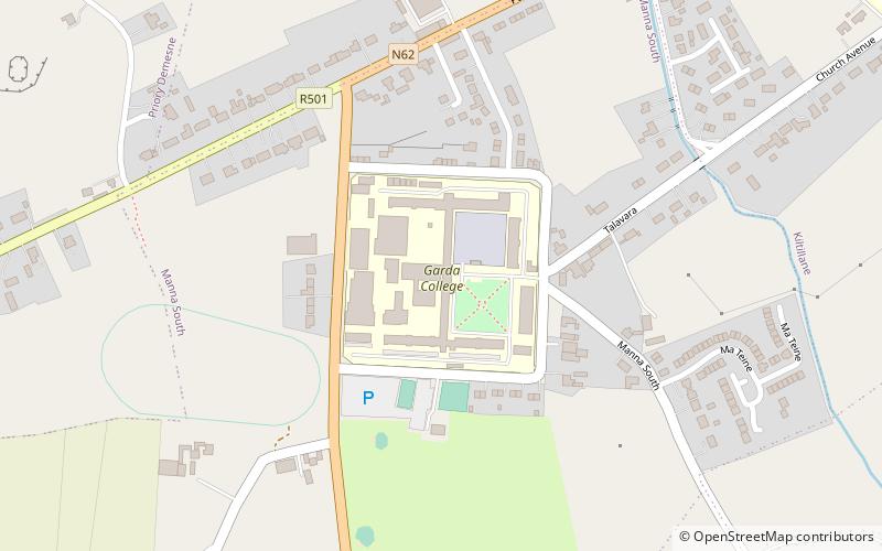 Garda Síochána College location map