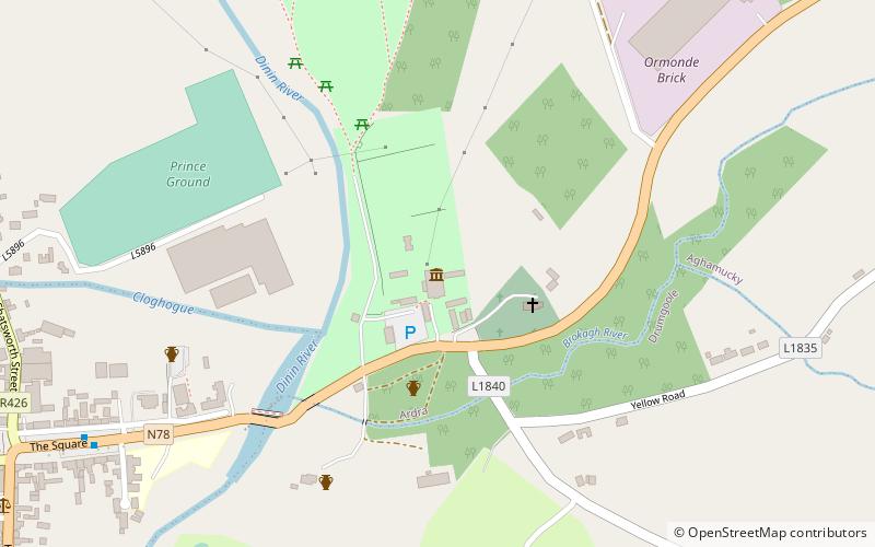 the footprints in coal experience castlecomer location map