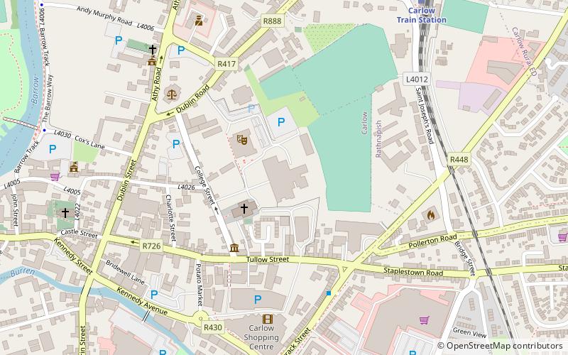 St. Patrick's location map
