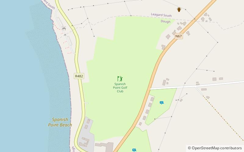 spanish point golf club location map
