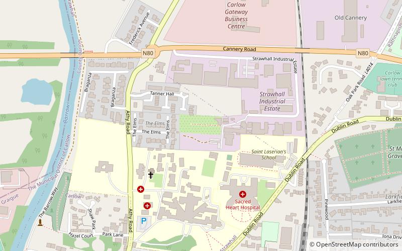 Delta Sensory Gardens location map