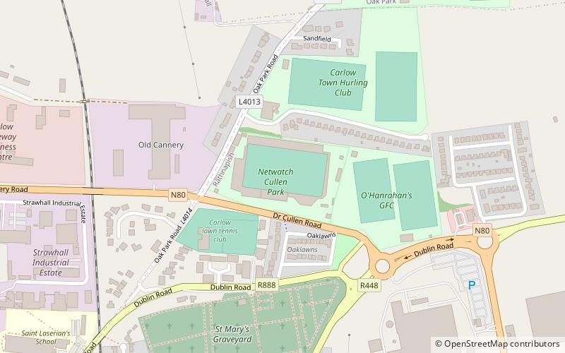 Dr Cullen Park location map