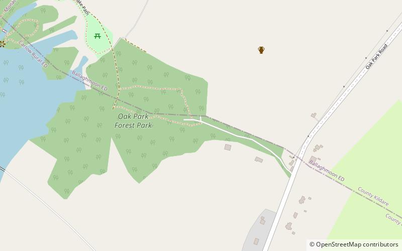 oak park forest park carlow location map