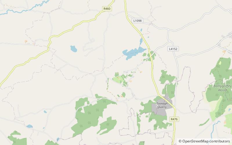 O'Dea Castle location map
