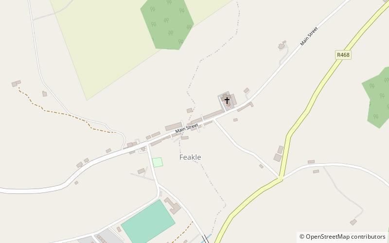 Feakle location map