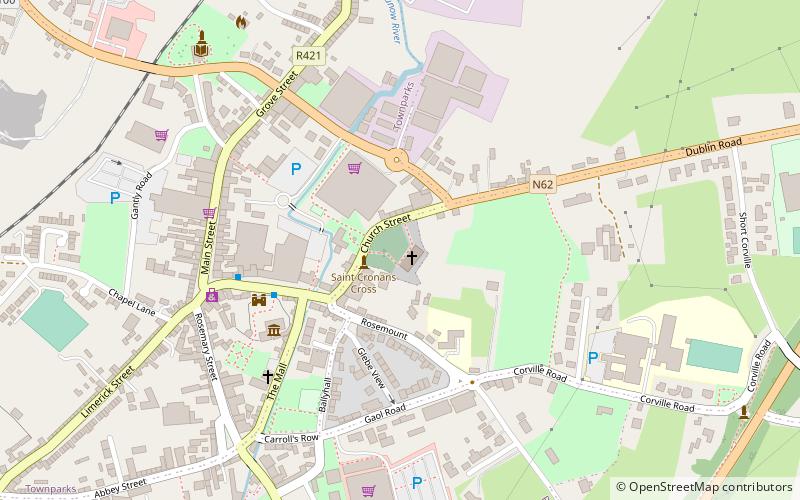 St. Cronan's Church location map