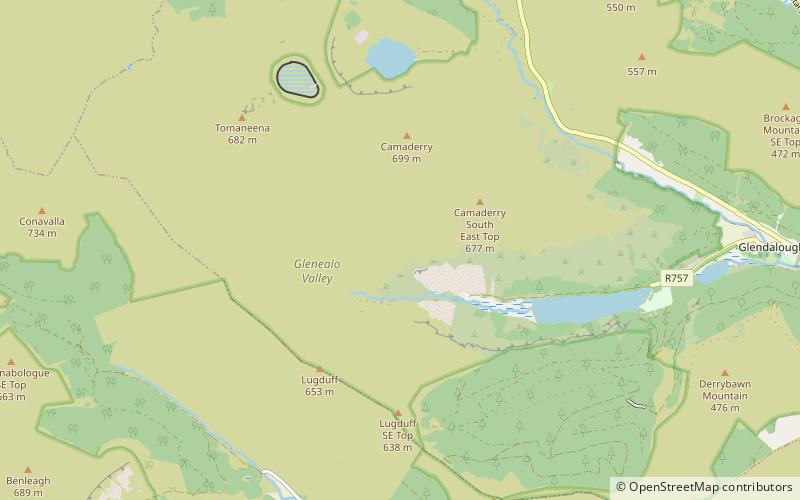 Glenealo Valley location map