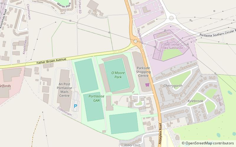 omoore park portlaoise location map