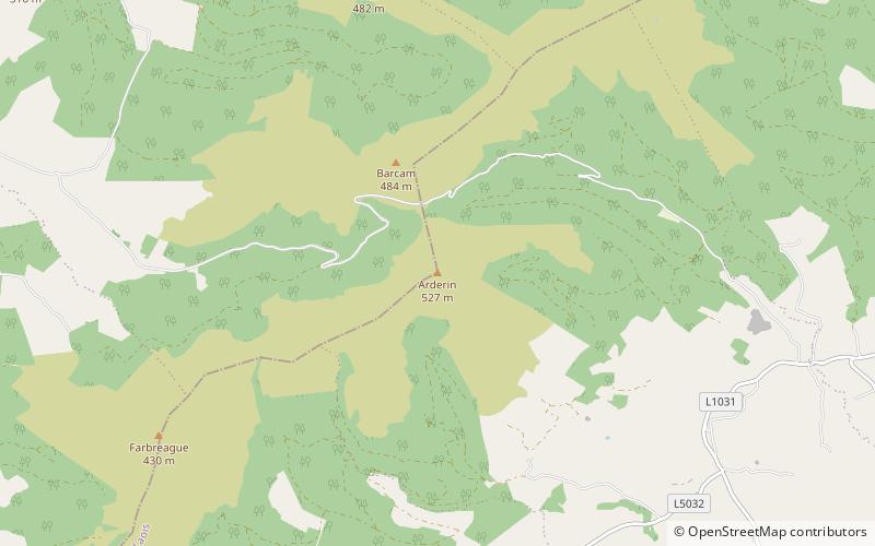 Arderin location map