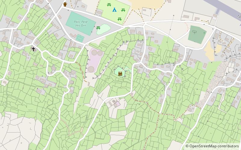 O'Brien's Castle location map