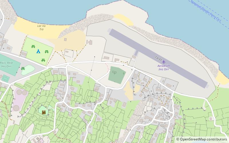 Caomhán of Inisheer location map