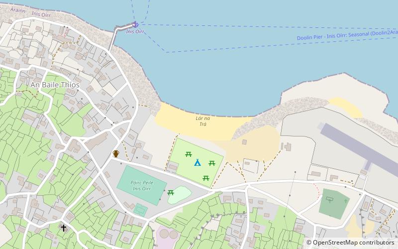 beach inis oirr location map