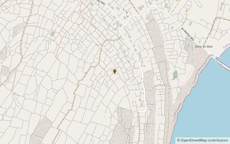 Dún Fearbhaí location map